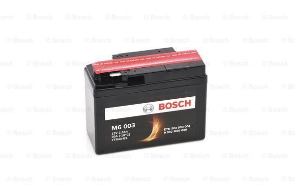 AKB BOSCH AGM 12V 2,3Ah 30 A(EN) 113x48x85