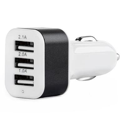 Telefona lādētājs PCH-03 ar 3×USB, balts