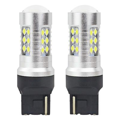 LED CANBUS spuldze T20 7440 W21W 24SMD 3030 balta 12/24 V