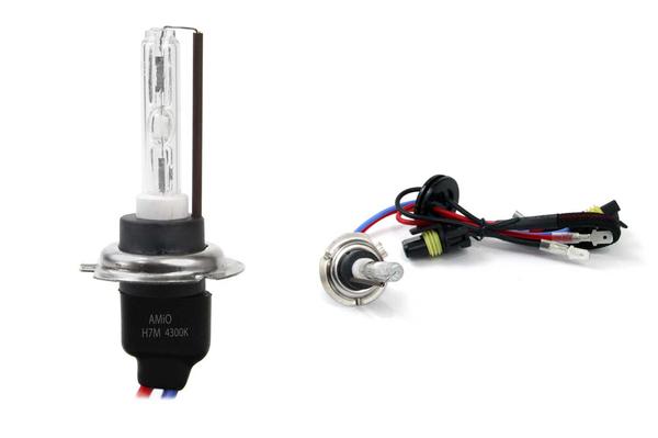 Xenon spuldze H7 4300 K metāla, A klase