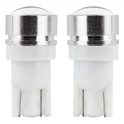 LED spuldze T10 W5W 3COB HP 1,5 W ar lēcu 12 V