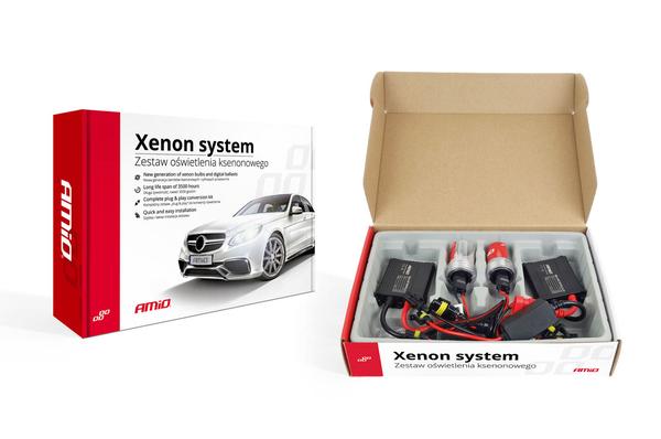 Xenon komplekts Slim H7M metāla 4300 K