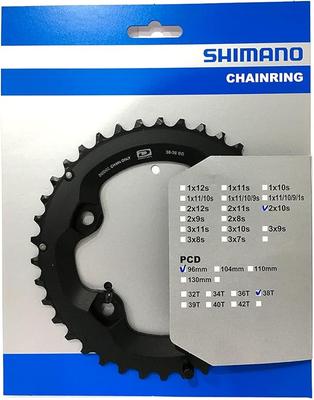 Zobrats SHIMANO M6000 38-BG(38-28) 2x10 (BCD:96mm.)