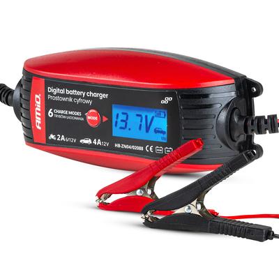 Digitālais akumulatoru lādētājs DBC-4A 6/12 V 2/4 A