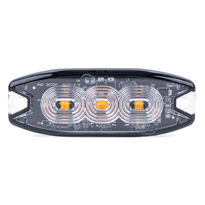 LED brīdinājuma stroboskopa lukturis 3×3 W 12/24 V IP67