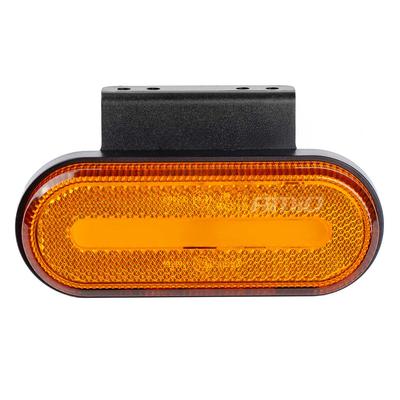 LED gabarītlukturis OM-01-O ovāls, oranžs