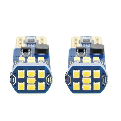 LED CANBUS spuldze T10 W5W 21SMD UltraBright 2016 balta 12/24 V