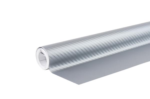 3D karbona plēve, sudraba krāsas, 30×150 cm
