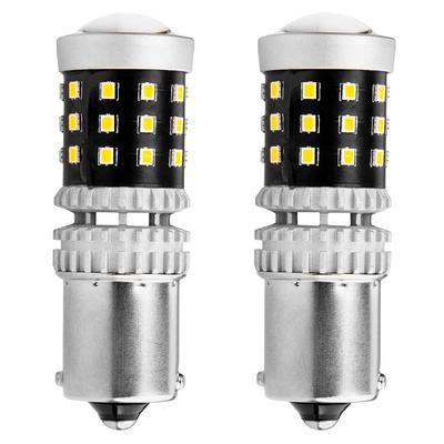 LED CANBUS spuldze 1156 BA15S P21W/R10W/R5W 39SMD 2016 balta 12/24 V