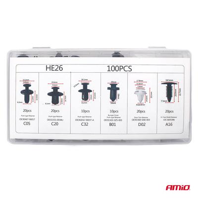 Klipšu kompl. 100gb AMIO