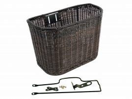 Rattakorv Spectra Poly-Rattan punutud, must