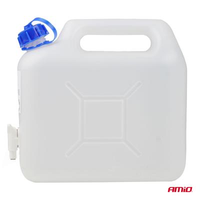 Plastmasas ūdens kanna ar krānu 5 l