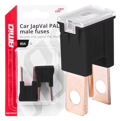 JapVal PAL O Male auto drošinātājs 80 A