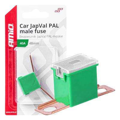 JapVal PAL Male auto drošinātājs 48 mm 40 A