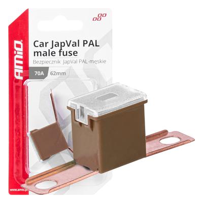 JapVal PAL Male auto drošinātājs 62 mm 70 A