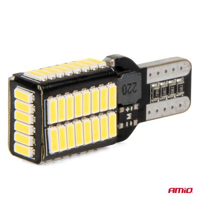 LED CANBUS PRO spuldze T15e W16W 54SMD 4014 balta 12/24 V