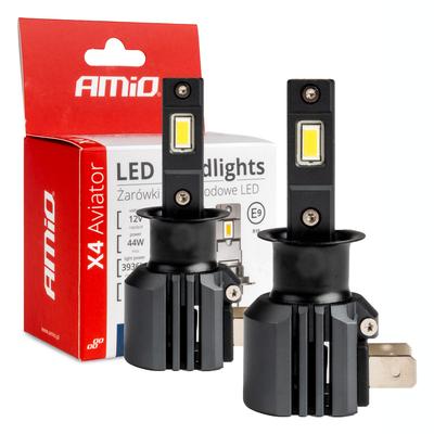 LED auto spuldzes X4 Aviator H3 44 W 6500 K