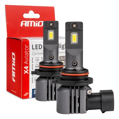 LED auto spuldzes X4 Aviator HB4 9006 44 W 6500 K