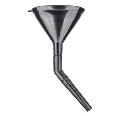 Universāla trīsdaļīga plastmasas piltuve ar sietiņu, ovāla, 14 cm