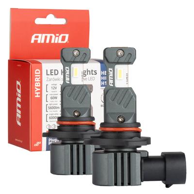 LED auto spuldzes Hybrid HB3/HIR1/H10 CANBUS 60 W 6000 K