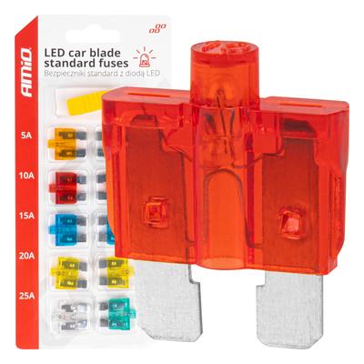 LED standarta auto drošinātāji