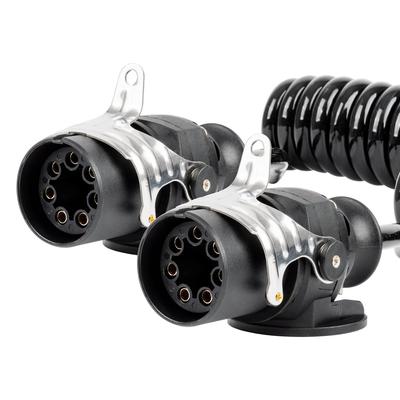 TIR spirālveida kabelis 2×7 PIN EBS tips 5 m 24 V