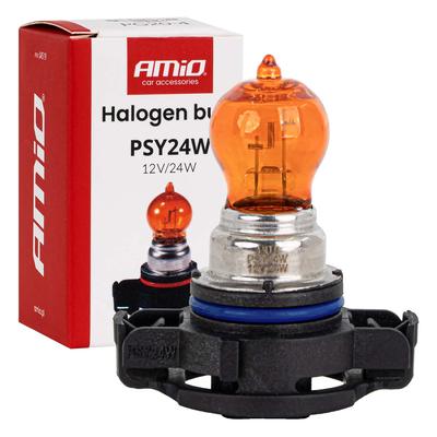 Halogēna spuldze PSY24W 12 V 24 W PG20-4 oranža