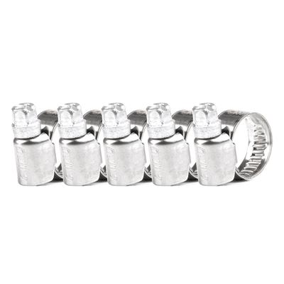 Skrūvējamas šļūteņu skavas W2 8–16 mm/9 mm, 5 gab.
