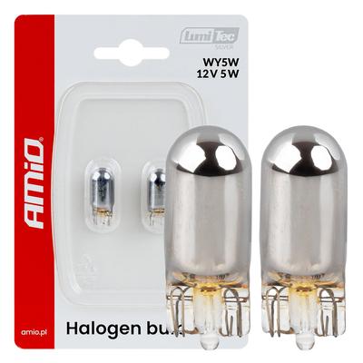 Halogēna spuldzes WY5W LumiTec Chrome 12 V 5 W, 2 gab.