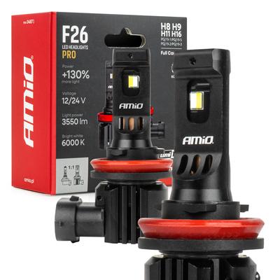 LED auto spuldzes LumiTec F26 PRO Limited +130% Duo Full CANBUS H8/H9/H11/H16 12/24 V