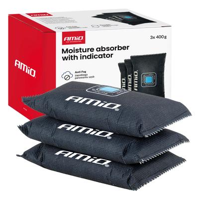 Mitruma absorbētāji ar indikatoru 3×400 g