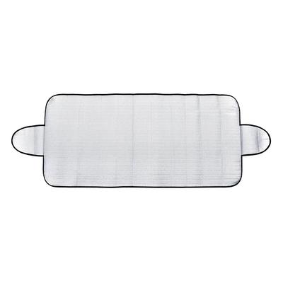 Universāls vasaras/ziemas vējstikla pārsegs 200×100 cm, sudraba krāsas, EPE putas