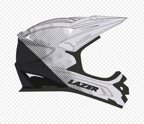 LAZER ķivere Phoenix+ Black White XS  (52-54cm)