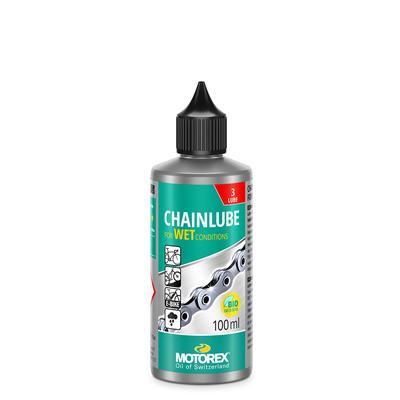 Eļļa Motorex Chainlube Wet Conditions Bottle 100ml.
