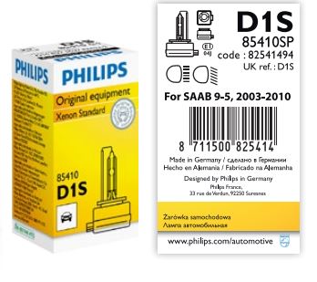 Lampa PHILIPS D1S SAAB 85V 35W