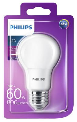 Lampa LED-KUPULAMPPU BULB E27 9W(60W) 2700K