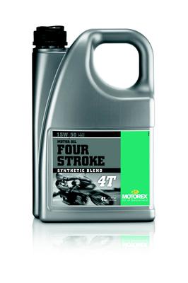 Eļļa MOTOREX 4-STROKE MOTOR OIL 15W50 4L