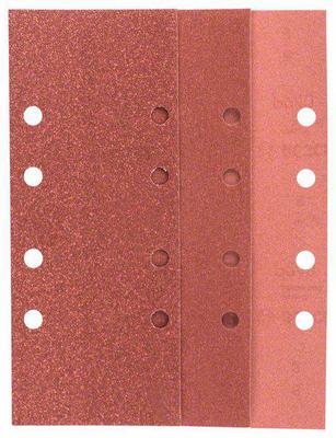 Slīppap.orbitālai slīpmaš.25 gab.93x230mm, K60-K240, 8 caurumi