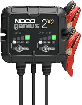 AKB Ladetajs GENIUS 2X2 6V/12V 4