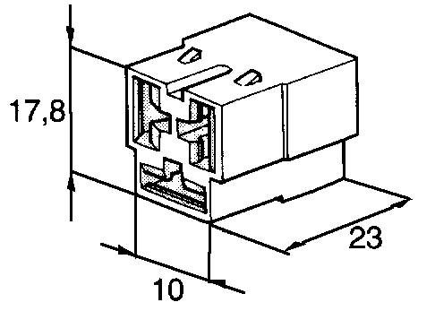 Korpusi klemmītēm1.0-2.5mm2