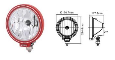 Papildus gaismas lukturis 12V XENON D1S 174 MM RF20 