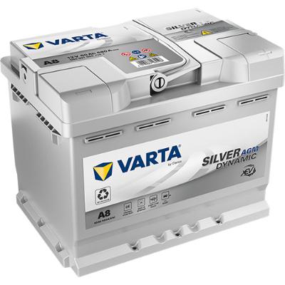 VARTA SILVER DYN xEV AGM A8 60Ah 680A 242X175X190 -/+