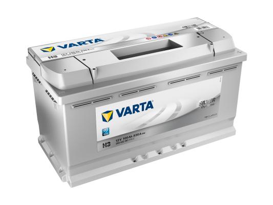 VARTA SILVER DYN H3 100Ah 830A 353X175X190 -/+