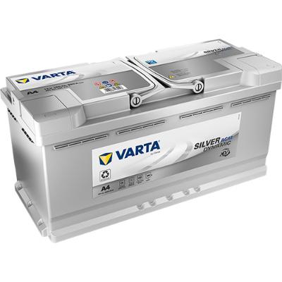 VARTA SILVER DYN xEV AGM A4 105Ah 950A 394X175X190 -/+