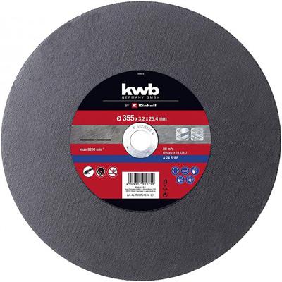 49791975 KWB by Einhell Abrazīvais disks metālam 355x25 4x3 2mm