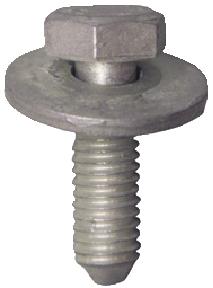 Stiprinājums SCREW M6 X 20 DACROMET SILVER. 20gab.