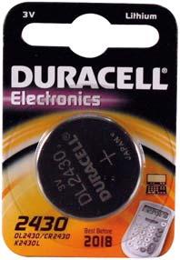 Baterija DURACELL CR2430 3V