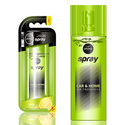 Auto gaisa atsvaidzinātājs AROMA SPRAY Lemon