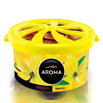 Auto gaisa atsvaidzinātājs AROMA ORGANIC Vanilla