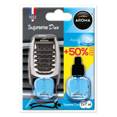 Auto gaisa atsvaidzinātājs AROMA SUPREME DUO Aqua